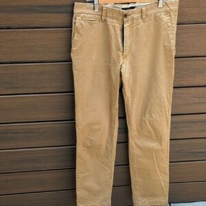 Men's Banana Republic Vintage StraightFaded Beige Pants - 32x32 - Good Condition